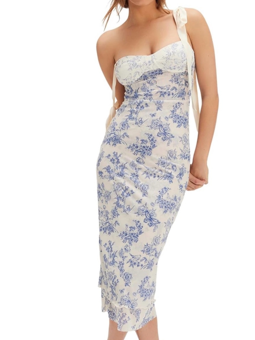 Free People Floral Slip Dress